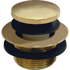 Jones Stephens - Shower Heads & Accessories Type: Bath Drain Finish/Coating: Polished Brass - Caliber Tooling