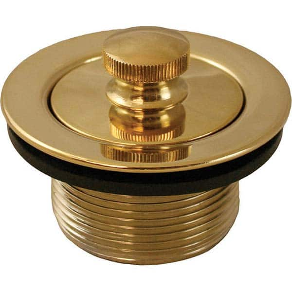 Jones Stephens - Shower Heads & Accessories Type: Bath Drain Finish/Coating: Polished Brass - Caliber Tooling