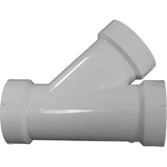 Jones Stephens - Drain, Waste & Vent Pipe Fittings Type: Wye Fitting Size: 6 x 6 x 4 (Inch) - Caliber Tooling