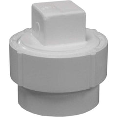 Jones Stephens - Drain, Waste & Vent Pipe Fittings Type: Cleanout Adapter w/Plug Fitting Size: 4 (Inch) - Caliber Tooling