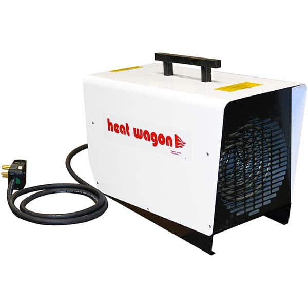 Heat Wagon - Electric Forced Air Heaters Type: Portable Heater Unit Maximum BTU Rating: 30700 - Caliber Tooling