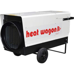 Heat Wagon - Electric Forced Air Heaters Type: Forced Air Blower Maximum BTU Rating: 136500 - Caliber Tooling