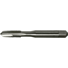 Spiral Point Tap: 5/16-18, UNC, 3 Flutes, Bottoming, 2B, High Speed Steel, Bright Finish 1-1/8″ Thread Length, 2-3/4″ OAL, Right Hand, H3, Series SPGP