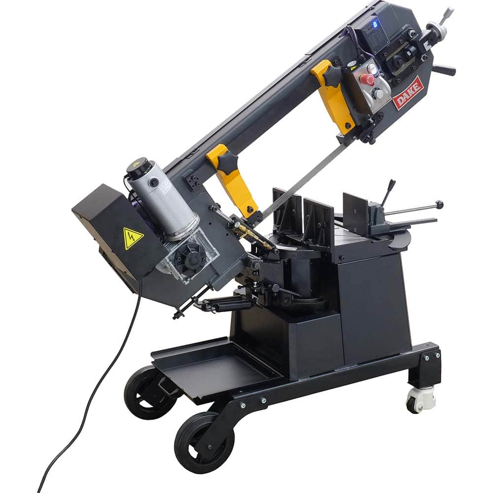 Dake - Horizontal Bandsaws Machine Style: Manual Drive Type: Direct Drive - Caliber Tooling