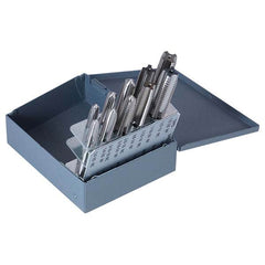 Greenfield Threading - Tap Sets Thread Size: 1/4-28 Number of Flutes: 4 - Caliber Tooling