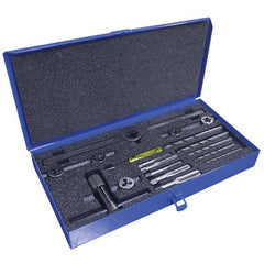 Greenfield Threading - Tap & Die Sets Minimum Tap Thread Size (mm): M6x1.00 Maximum Tap Thread Size (mm): M12x1.75 - Caliber Tooling