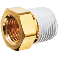 USA Sealing - 3/4 x 1/4" Brass Pipe Hex Bushing - Caliber Tooling