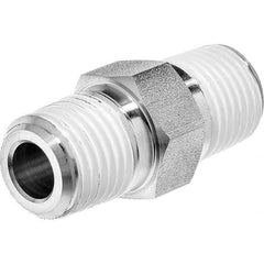 USA Sealing - 3/4" Galvanized Steel Pipe Hex Nipple - Caliber Tooling