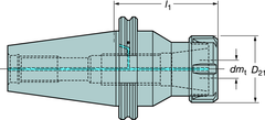 A1B145032100 COLLET CHUCK - Caliber Tooling