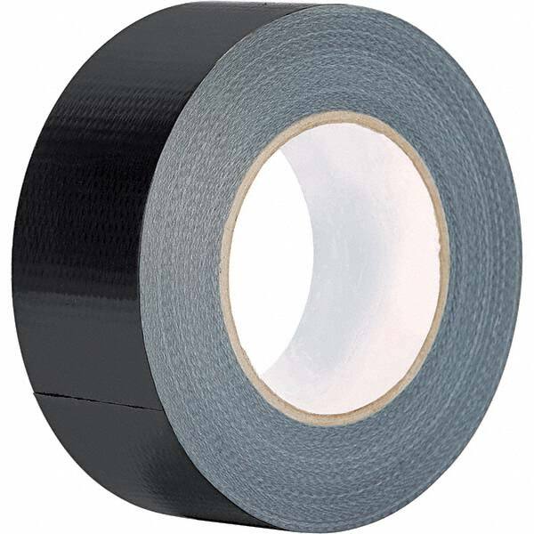 Value Collection - 60 Yd x 2" x 8.7 mil Black Polyethylene Cloth Duct Tape - Caliber Tooling