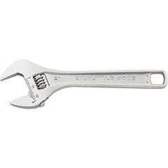 Adjustable Wrenches; Wrench Size (Decimal Inch): 74.0000; Wrench Type: Adjustable; Maximum Jaw Capacity: 34 mm; Finish: Chrome-Plated; Overall Length (Inch): 10; Material: Chrome Vanadium; Jaw Material: Chrome Vanadium Steel; Head Size (Decimal Inch): 2.9