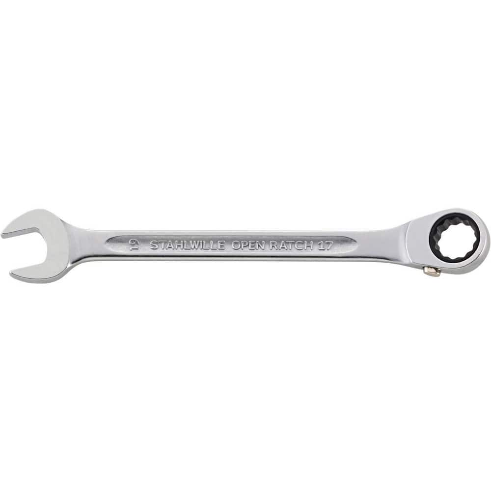 Combination Wrenches; Handle Type: Ergonomic; I-Beam; Tool Type: Inch; Head Type: Offset; Box End Type: 12-Point; Wrench Size (Decimal Inch): 0.4380; Material: Chrome Alloy Steel; Finish: Chrome-Plated; Head Offset Angle: 15; Opening Angle: 15; Overall Le