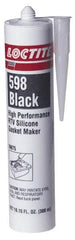 Loctite - 300ml High Performance RTV Silicone Gasket Maker - -75 to 625°F, Black, Comes in Cartridge - Caliber Tooling