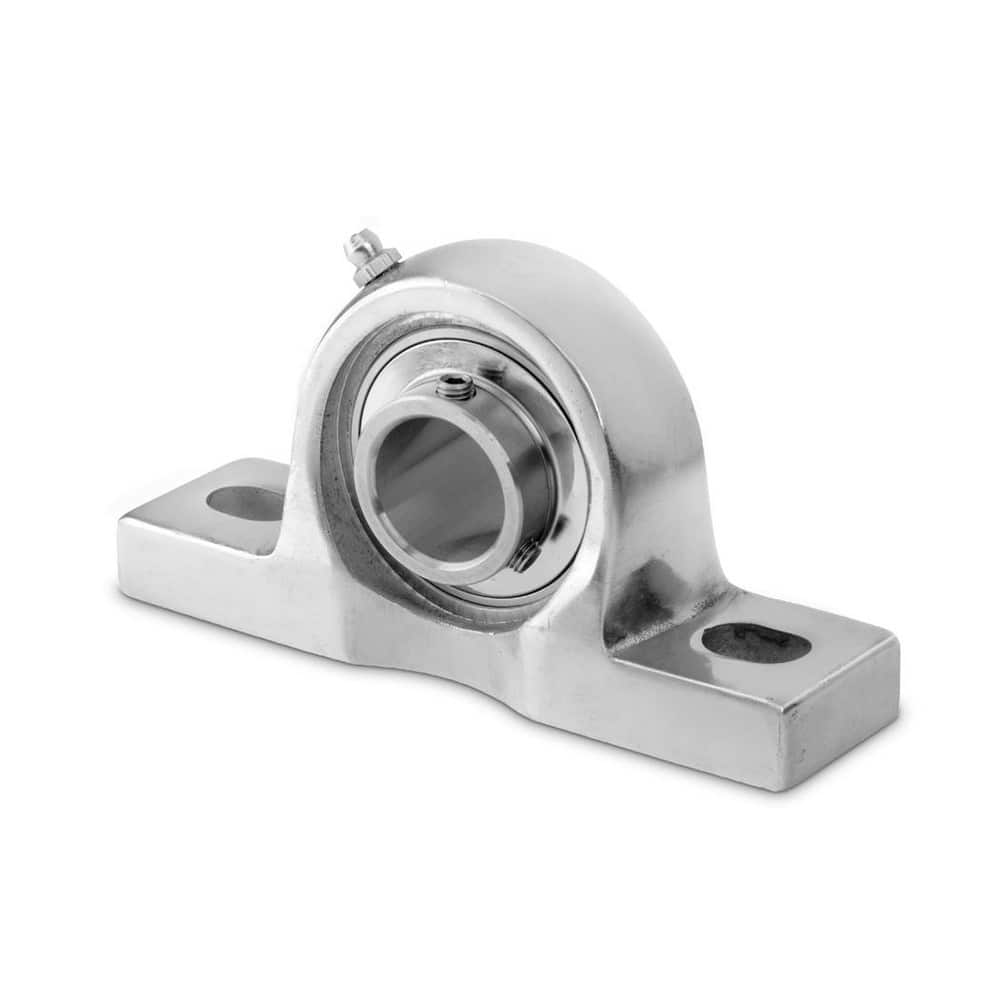 Mounted Bearings & Pillow Blocks; Bearing Insert Type: Wide Inner Ring; Bolt Hole (Center-to-center): 159 mm; Housing Material: Stainless Steel; Lock Type: Set Screw; Static Load Capacity: 4000.00; Number Of Bolts: 2; Maximum RPM: 3300.000; Series: UCPSS;