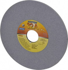 Norton - 7" Diam x 1-1/4" Hole x 1/8" Thick, I Hardness, 60 Grit Surface Grinding Wheel - Aluminum Oxide, Type 1, Medium Grade, 3,275 Max RPM, Vitrified Bond, No Recess - Caliber Tooling