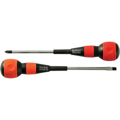 Bondhus - Screwdriver Sets Screwdriver Types Included: Slotted & Phillips Number of Pieces: 2 - Caliber Tooling