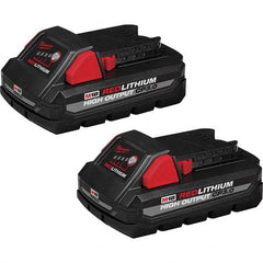 Milwaukee Tool - Power Tool Batteries Voltage: 18.00 Battery Chemistry: Lithium-Ion - Caliber Tooling