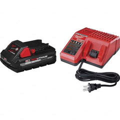 Milwaukee Tool - Power Tool Batteries Voltage: 18.00 Battery Chemistry: Lithium-Ion - Caliber Tooling