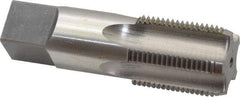 Reiff & Nestor - 3/4-14 NPS Thread, 5 Flute Standard Pipe Tap - 3-1/4" OAL, 1-3/8" Thread Length, 29/32" Shank Diam, Bright Finish, High Speed Steel - Exact Industrial Supply