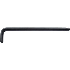 Hex Keys; End Type: Ball; Hex; Hex Size (Decimal Inch): 0.2400; Handle Type: L-Handle; Arm Style: Long; Short; Arm Length: 7.0867 in; Overall Length (Inch): 0; Overall Length (mm): 180.0000; Handle Color: Black; Overall Length Range: 6″ - 8.9″; Blade Leng