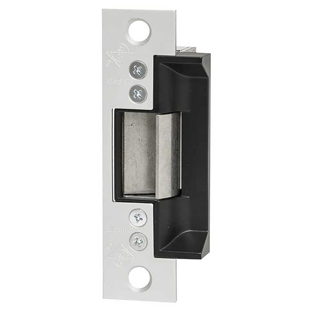 Electric Strikes; Product Type: Electric Strike; Length (Inch): 4.88; Power Type: DC; Strike Material: Stainless Steel; Door Frame Material: Hollow Metal & Wood; Voltage: 24V; For Use With: Adams Rite Deadlatches or Cylindrical Locksets with 1/2″ to 5/8″