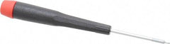 Wiha - 0.89mm Precision Miniature Hex Driver - 1-9/16" Bade Length, Tapered Handle, 4-3/4" OAL - Caliber Tooling