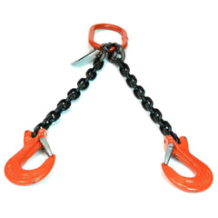 Slings & Tiedowns (Load-Rated); Sling Type: Chain; Length (Feet): 20; Vertical Capacity (Lb.): 7400; Choker Capacity (Lb.): 6100; Width (Inch): 0; Basket Capacity (Lb.): 4300; Eye Type: Large Eye; Chain Sling Type: DOS; Sling Material: Steel; Sling Width: