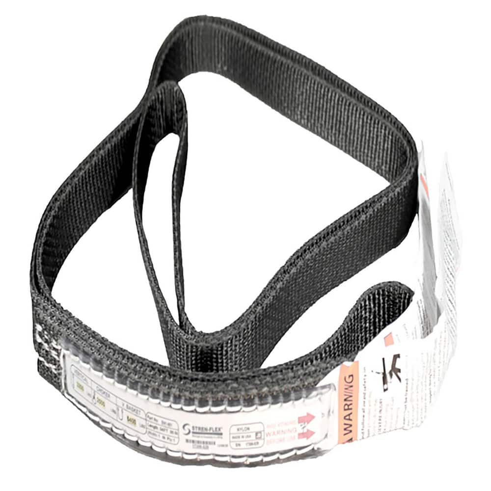 Slings & Tiedowns (Load-Rated); Sling Type: Endless; Length (Feet): 8; Vertical Capacity (Lb.): 12400; Choker Capacity (Lb.): 9920; Width (Inch): 4; Basket Capacity (Lb.): 24800; Eye Type: No Eye; Sling Material: Nylon; Sling Width: 4 in; Number Of Plies: