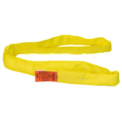 Slings & Tiedowns (Load-Rated); Sling Type: Round; Length (Feet): 12; Vertical Capacity (Lb.): 8400; Choker Capacity (Lb.): 6720; Basket Capacity (Lb.): 16800; Eye Type: No Eye; Sling Material: Polyester; Sling Width: 2.1 in; Sling Diameter: 1.1 in; Maxim