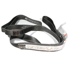 Slings & Tiedowns (Load-Rated); Sling Type: Eye & Eye; Length (Feet): 16; Vertical Capacity (Lb.): 1600; Choker Capacity (Lb.): 1200; Width (Inch): 1; Basket Capacity (Lb.): 3200; Eye Type: Twisted Eye; Sling Material: Nylon; Sling Width: 1 in; Eye Length