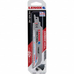 Lenox - Reciprocating Saw Blades Blade Material: Carbide Blade Length (Inch): 6 - Caliber Tooling