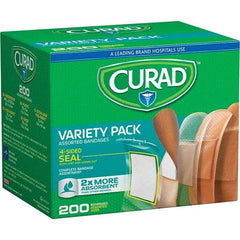 Curad - 5-1/4" Long x 4-1/4" Wide, General Purpose Self-Adhesive Bandage - Woven Fabric Bandage, 4-Sided Seal Technology - Caliber Tooling