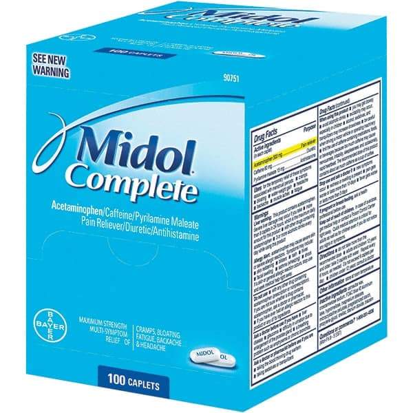 Midol - Medi-First Pain Relief Capsules - Headache & Pain Relief - Caliber Tooling