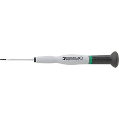 Precision & Specialty Screwdrivers; Tool Type: Precision Slotted Screwdriver; Blade Length (mm): 2; Shaft Length: 60 mm; Handle Length: 160 mm; Handle Color: Black; Green; Finish: Chrome-Plated; Body Material: Chrome Alloy Steel; Overall Length (Inch): 6.