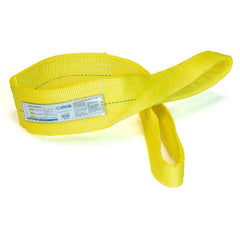 Slings & Tiedowns (Load-Rated); Sling Type: Eye & Eye; Length (Feet): 20; Vertical Capacity (Lb.): 8900; Choker Capacity (Lb.): 7200; Width (Inch): 3; Basket Capacity (Lb.): 17800; Eye Type: Flat Eye; Sling Material: Polyester; Sling Width: 3 in; Eye Leng