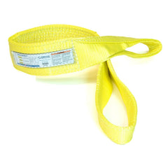 Slings & Tiedowns (Load-Rated); Sling Type: Eye & Eye; Length (Feet): 18; Vertical Capacity (Lb.): 16500; Choker Capacity (Lb.): 13200; Width (Inch): 6; Basket Capacity (Lb.): 33000; Eye Type: Flat Eye; Sling Material: Nylon; Sling Width: 6 in; Eye Length