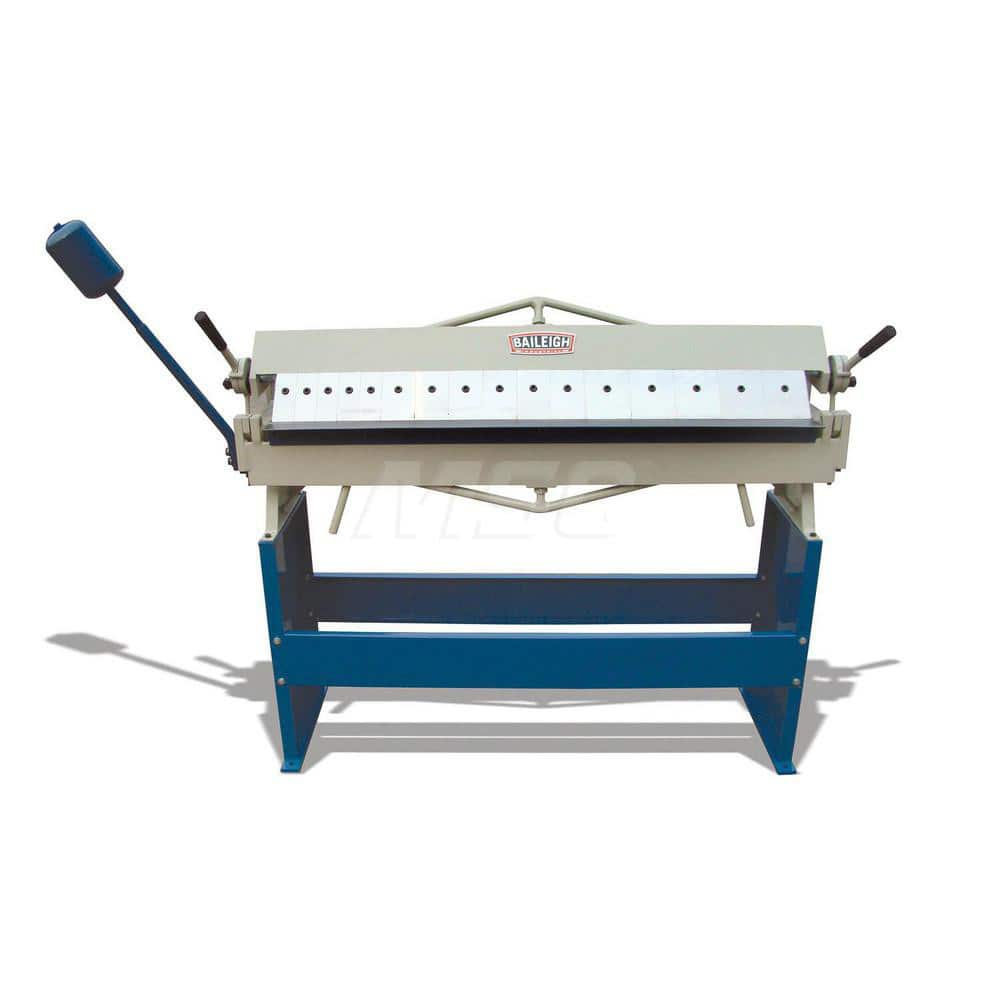 Press Brakes; Bending Length (Inch): 48; Machine Type: Bender; Press Brake Style: Box & Pan; Maximum Mild Steel Capacity (Gauge): 16; Maximum Stainless Steel Capacity (Gauge): 20; Number of Fingers: 16; Finger Width (Inch): 2; 3; 4; Maximum Depth of Box (