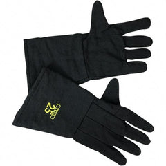 Oberon - Size M, Aramid, Arc Flash Gloves - Aramid Lined, 27 cal/Sq cm Max Arc Protection, HRC 3, ASTM F1959 - Caliber Tooling