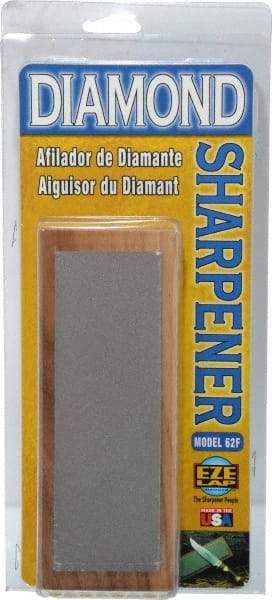 Eze Lap - 6" Long x 2" Wide Diam ond Sharpening Stone - Flat, 600 Grit, Fine Grade - Caliber Tooling