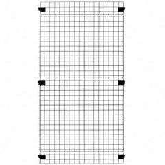 Husky - 46" Wide x 5.5' High, Temporary Structure Panel - Caliber Tooling