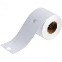 Brady - 5-3/4" Wide x 3-1/4" Long, White Polyester Inkjet Label - For BradyJet J2000 - Caliber Tooling