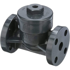 Asahi/America - 1-1/2" PVC Check Valve - Spring Check, Flanged, 150 WOG - Caliber Tooling