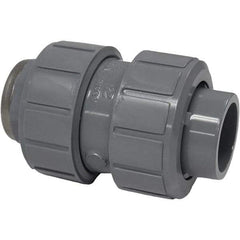 Asahi/America - 1/2" CPVC Check Valve - True Union Ball Check, Socket x Thread, 150 WOG - Caliber Tooling