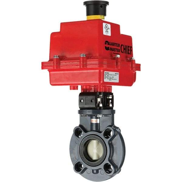 Asahi/America - Actuated Butterfly Valves Pipe Size: 4 (Inch) Actuator Type: Electric - Caliber Tooling