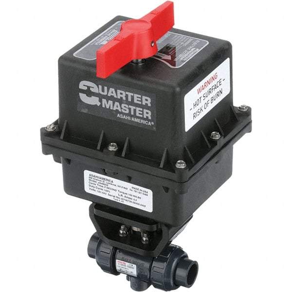 Asahi/America - Actuated Ball Valves   Actuator Type: Electric    Pipe Size: 3/4 (Inch) - Caliber Tooling