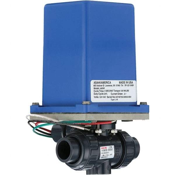 Asahi/America - Actuated Ball Valves   Actuator Type: Electric    Pipe Size: 2 (Inch) - Caliber Tooling