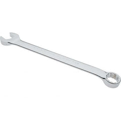 Blackhawk by Proto - 1-1/4" 12 Point Offset Combination Wrench - 15° Offset Angle, 16.9" OAL, Steel, Chrome Finish - Caliber Tooling