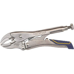 Irwin - Locking Pliers Plier Type: Locking Pliers Jaw Style: Curve w/Wire Cutter - Caliber Tooling