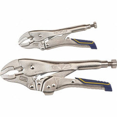 Irwin - Locking Pliers Plier Type: Locking Pliers Jaw Style: Long Nose; Curved - Caliber Tooling