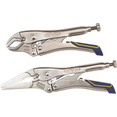 Irwin - Locking Pliers Plier Type: Locking Pliers Jaw Style: Long Nose; Curved - Caliber Tooling